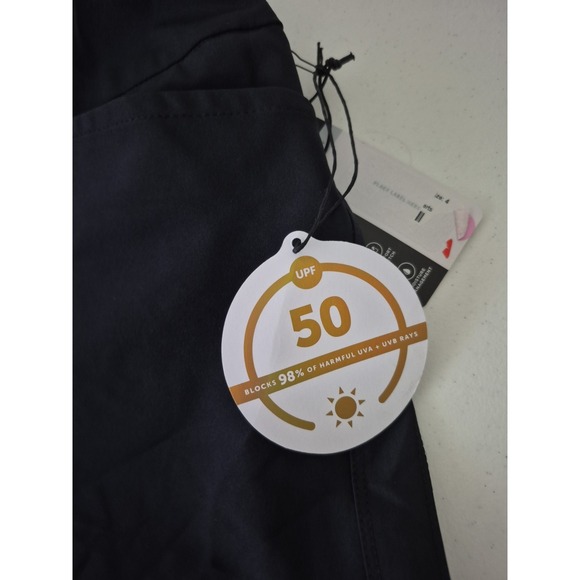 Tail Shorts Womens 4 Black White Label Side Insert 11‎ Golf NEW - Picture 4 of 9